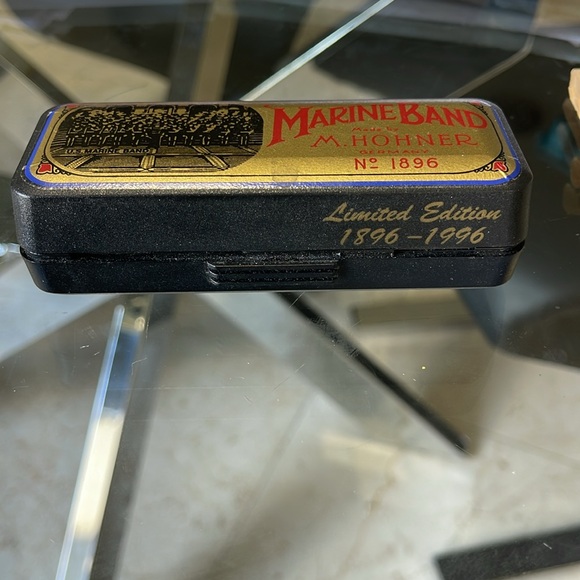 Marine band made by m Hohner Germany no 1896 - Picture 2 of 16